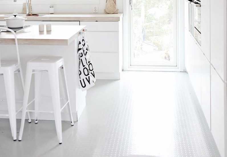 Close up rubber flooring